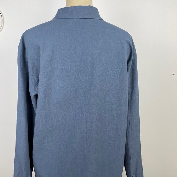 Frank & Oak Linen Button Dow Shirt - Picture 6 of 12